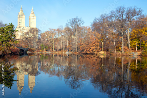 views of Central park, New York 