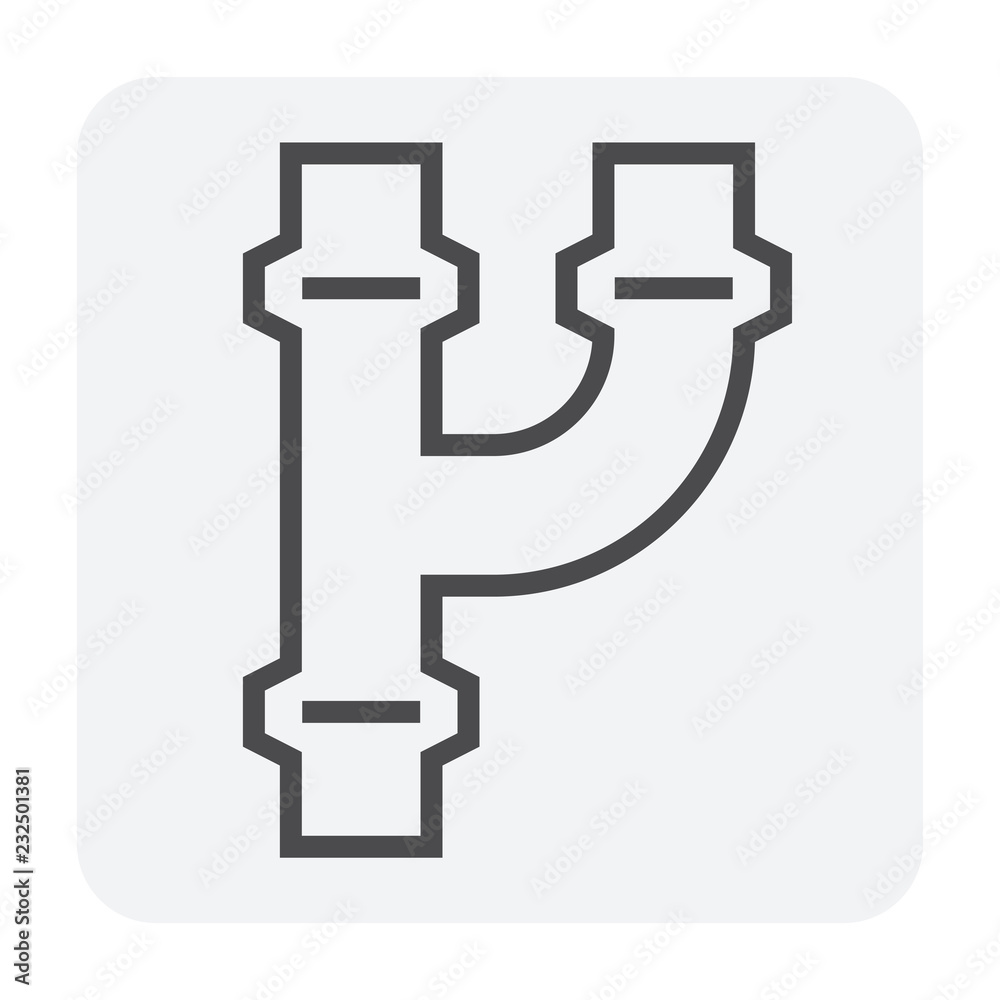 Pipe icon and flange fitting for pipeline connection with valve and other pipe. For transportation liquid or gas i.e.crude, oil, natural gas, sewage, wastewater. Also for plumbing and irrigation. Pipe icon and flange fitting for pipeline connection with valve and other pipe. For transportation liquid or gas i.e.crude, oil, natural gas, sewage, wastewater. Also for plumbing and irrigation.