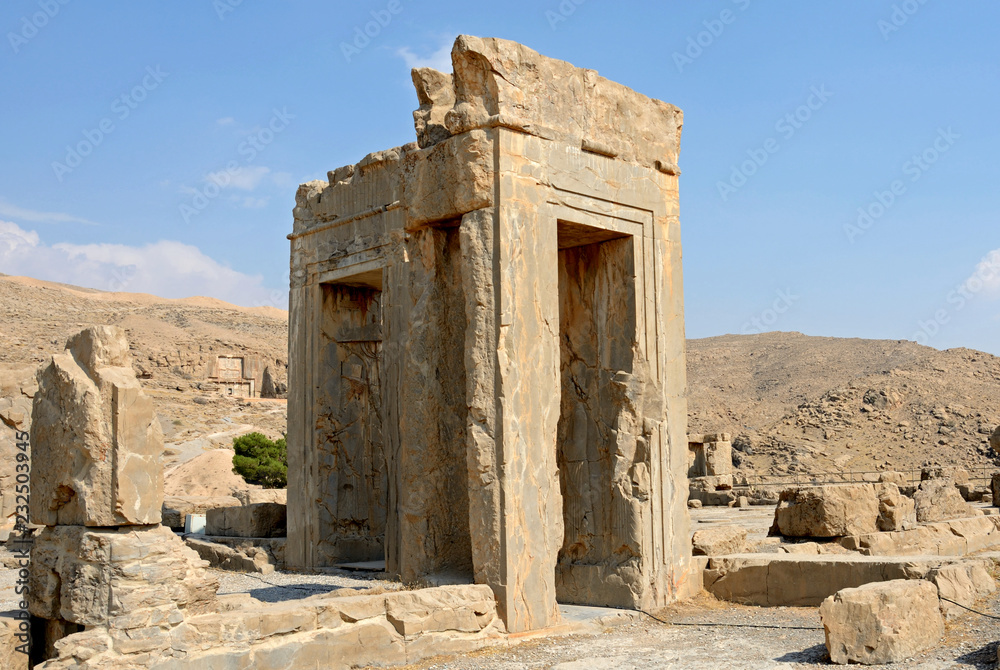 Ruinsof the ancient Persian capital city of Persepolis, Iran