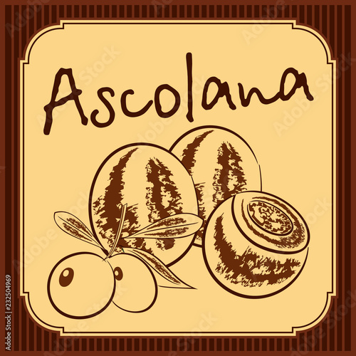 Ascolana - italian stuffed olive