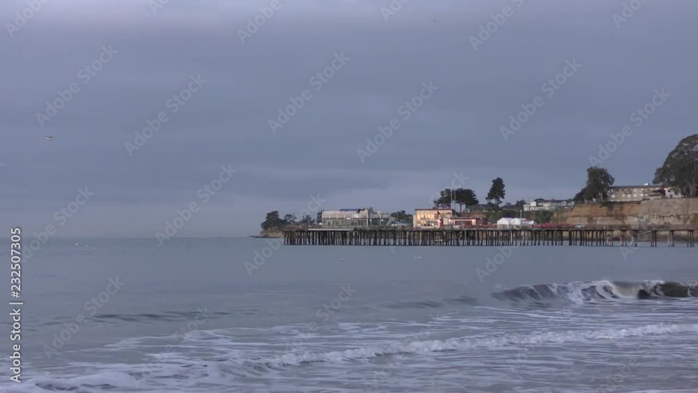 Capitola Wharf in Capitola by the Sea in Santa Cruz County, California, USA, 2018 Capitola Wharf in Capitola by the Sea in Santa Cruz County, California, USA, 2018