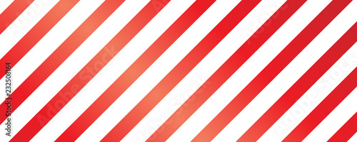 Christmas Seamless Pattern - Red and White Striped Background