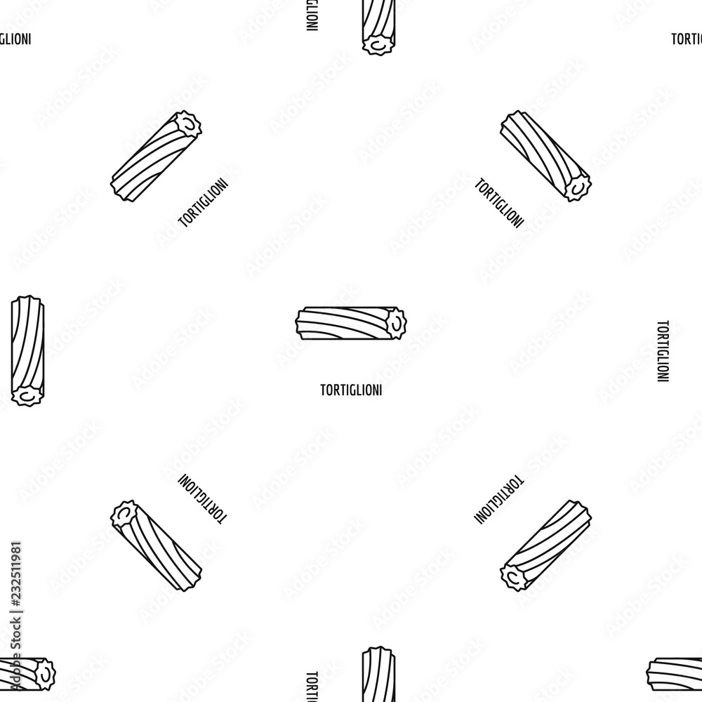 Tortiglioni pasta pattern seamless vector repeat geometric for any web design Tortiglioni pasta pattern seamless vector repeat geometric for any web design
