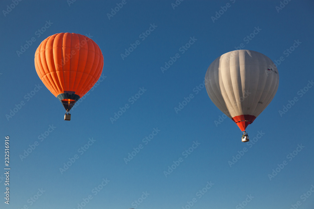 hot air balloons - freedom and adventure concept hot air balloons - freedom and adventure concept
