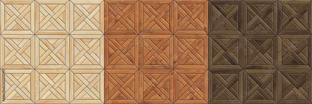 Set of high resolution seamless textures of wooden parquet. Mosaic wood patterns Set of high resolution seamless textures of wooden parquet. Mosaic wood patterns