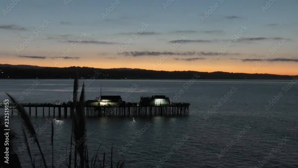 Capitola Wharf in Capitola by the Sea in Santa Cruz County, California, USA, 2018 Capitola Wharf in Capitola by the Sea in Santa Cruz County, California, USA, 2018