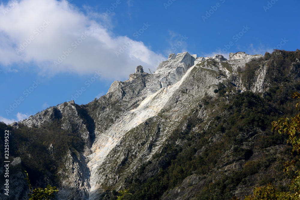 Marmor Marmorbruch Carrara Marmor Marmorbruch Carrara