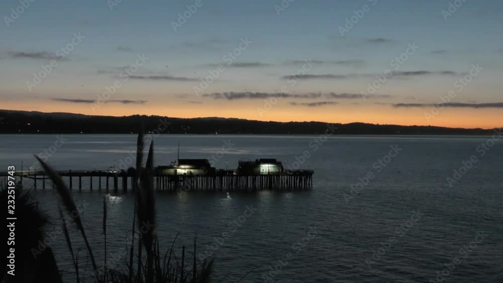 Capitola Wharf in Capitola by the Sea in Santa Cruz County, California, USA, 2018 Capitola Wharf in Capitola by the Sea in Santa Cruz County, California, USA, 2018