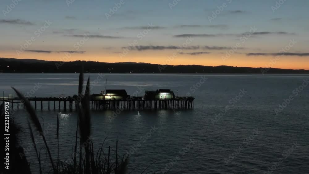 Capitola Wharf in Capitola by the Sea in Santa Cruz County, California, USA, 2018 Capitola Wharf in Capitola by the Sea in Santa Cruz County, California, USA, 2018