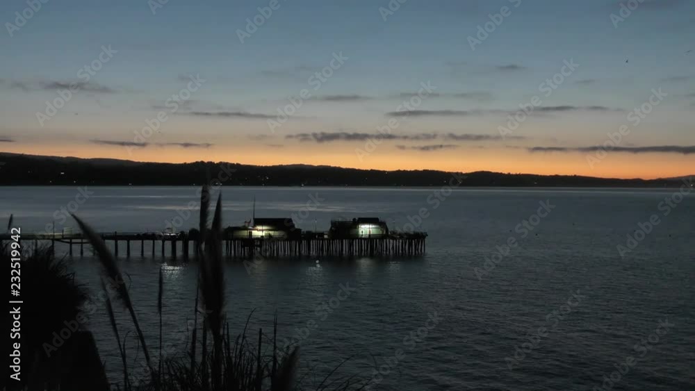 Capitola Wharf in Capitola by the Sea in Santa Cruz County, California, USA, 2018 Capitola Wharf in Capitola by the Sea in Santa Cruz County, California, USA, 2018