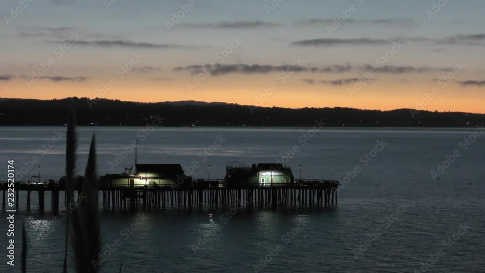 Capitola Wharf in Capitola by the Sea in Santa Cruz County, California, USA, 2018 Capitola Wharf in Capitola by the Sea in Santa Cruz County, California, USA, 2018