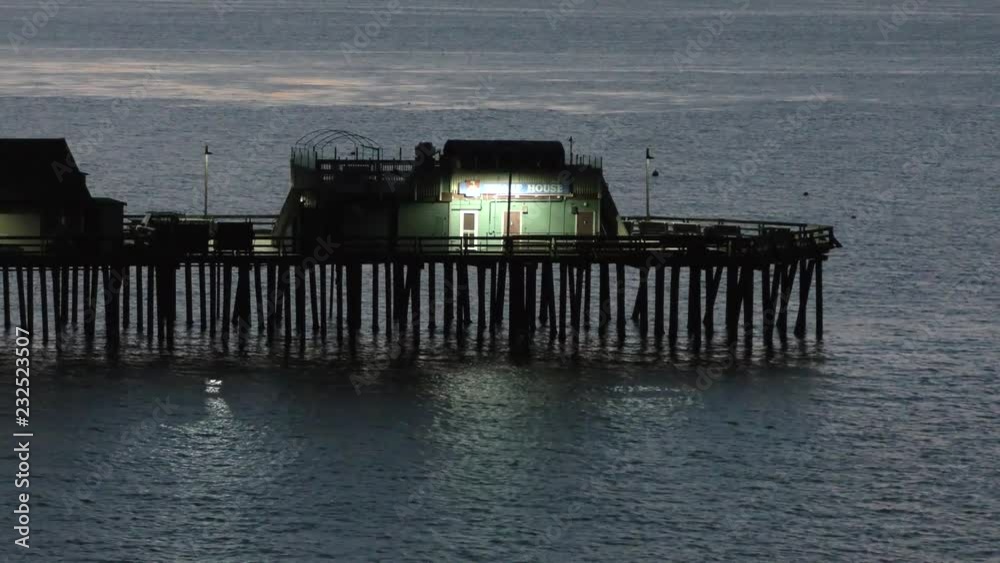 Capitola Wharf in Capitola by the Sea in Santa Cruz County, California, USA, 2018 Capitola Wharf in Capitola by the Sea in Santa Cruz County, California, USA, 2018