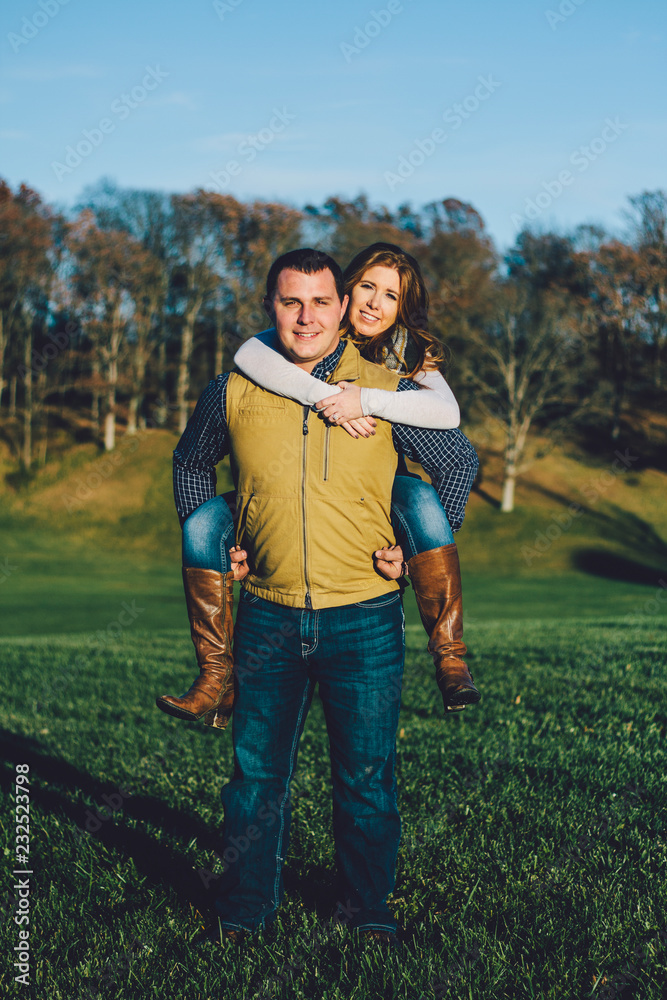 Fototapeta premium Loving Young Couple