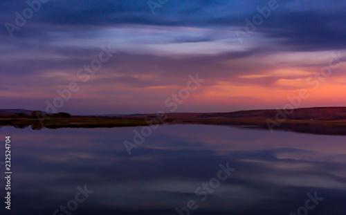 Sunset Sky Reflection