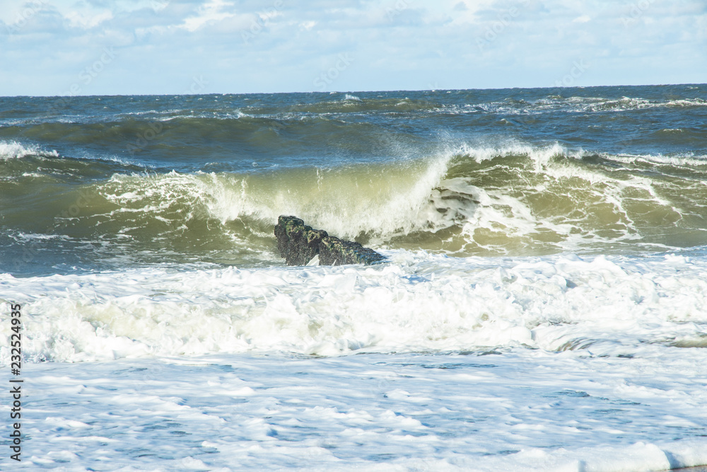 Obraz premium Brandung