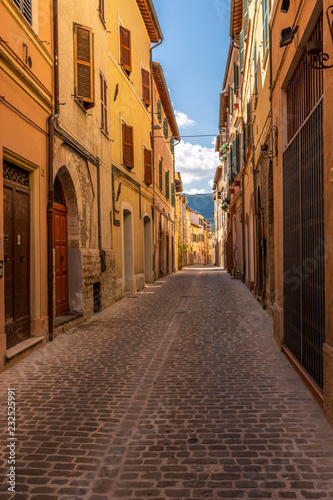 narrow street medieval
