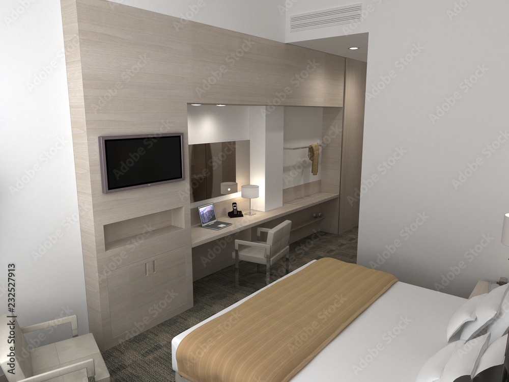 interior visualization, 3D illustration interior visualization, 3D illustration