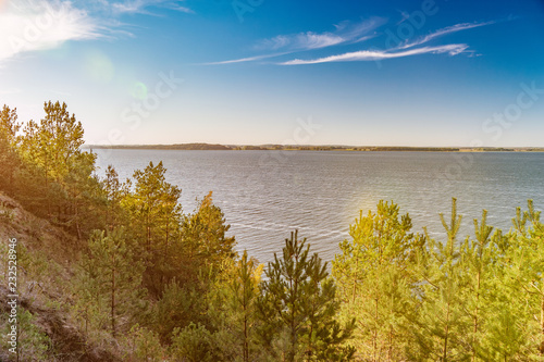 wundersch  ne  rauhe Natur im Naherholungsgebiet Insel Usedom Halbinsel Gnitz am Achterwasser 