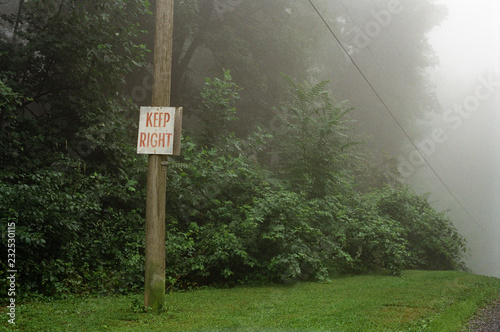 Keep right