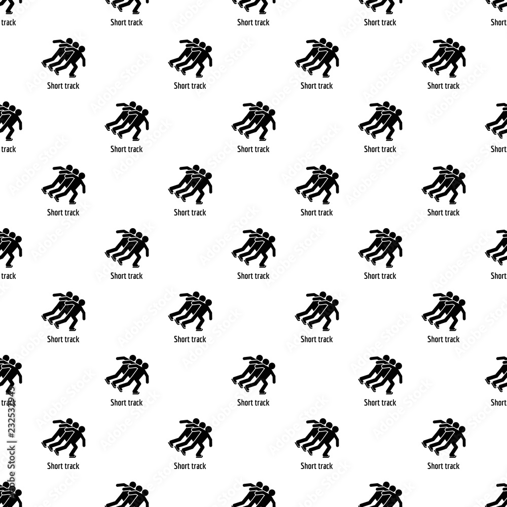 Shorttrack pattern seamless vector repeat geometric for any web design