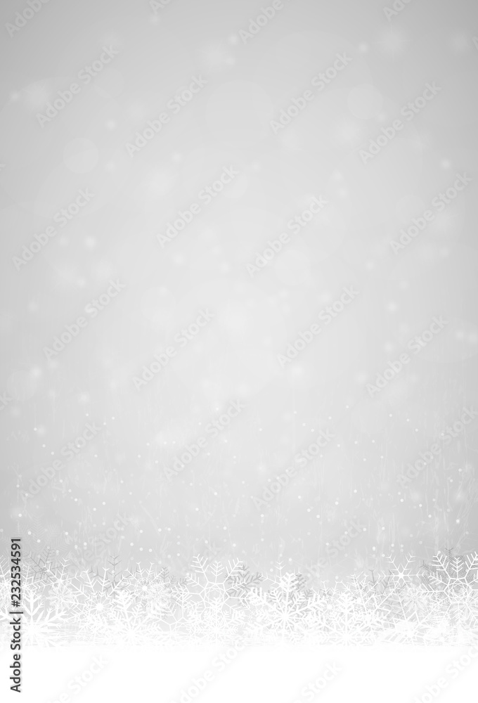 abstract snow flakes background