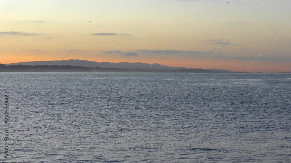 The Pacific Ocean at Capitola by the Sea, California, USA, 2018 The Pacific Ocean at Capitola by the Sea, California, USA, 2018