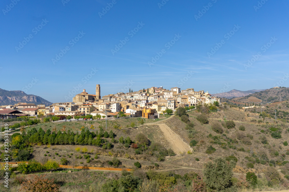 Town of Gratallops in Priorat wine region in Spain