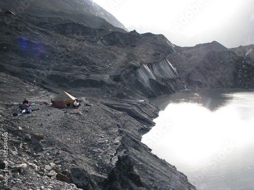 lake in the mountains