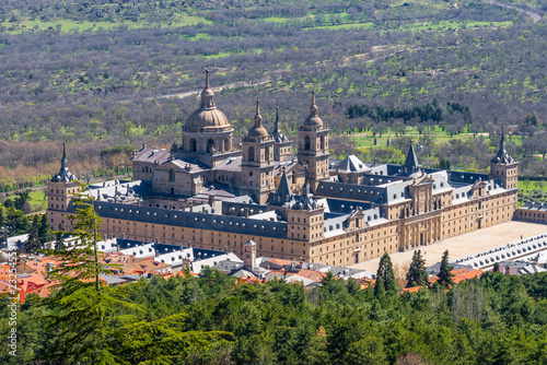 Royal Monastery of San Lorenzo de El Escorial, Madrid, Spain photo