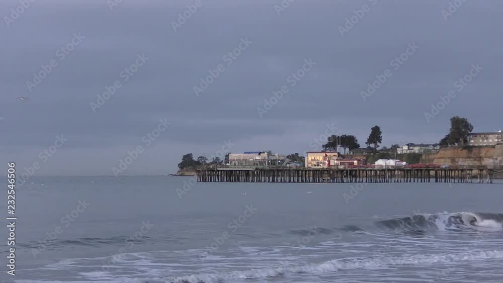 Capitola Wharf in Capitola by the Sea in Santa Cruz County, California, USA, 2018 Capitola Wharf in Capitola by the Sea in Santa Cruz County, California, USA, 2018
