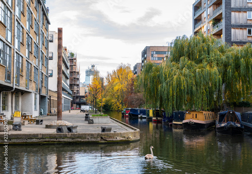 Wenlock Basin, Regents Canal, London photo