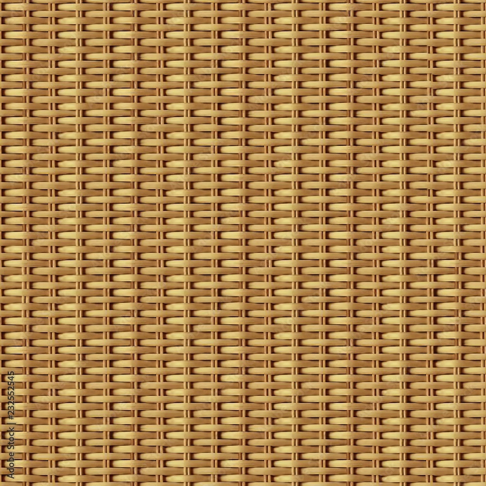 wicker or rattan basket texture.Highresolution seamless texture Stock