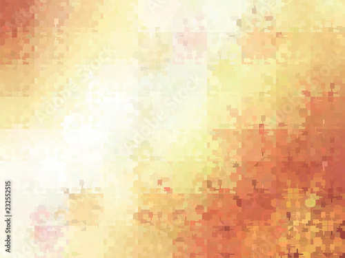 Abstract stylized autumn background of a heap of maple leaves