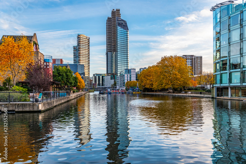 City Road Basin, Regents Canal, London photo