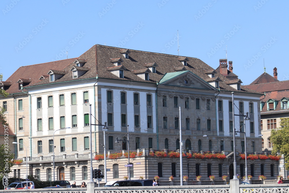 Fototapeta premium Beautfull building in zurich