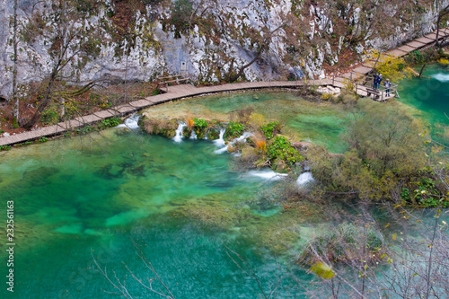 Awesome view on Plitvice Lakes National Parl, Croatia