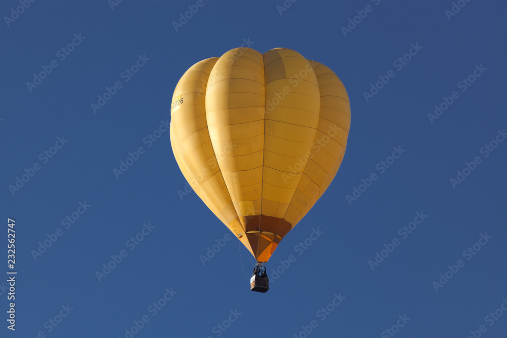 Naklejka premium hot air balloons - freedom and adventure concept