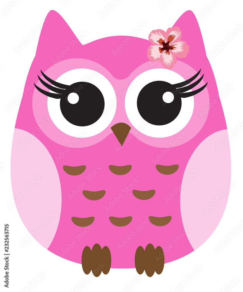 Vector Cute Owl