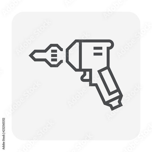 auger drilling icon