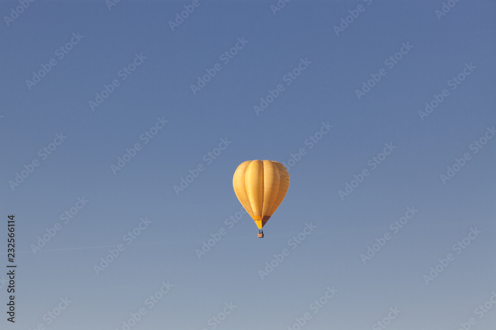 Fototapeta premium balony na ogrzane powietrze - koncepcja wolności i przygody