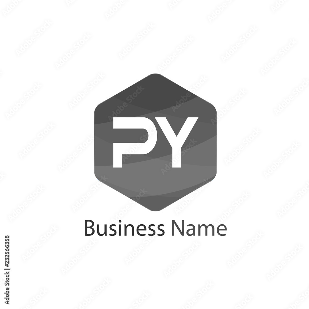 Initial Letter PY Logo Template Design Initial Letter PY Logo Template Design