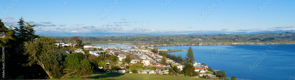 Ahuriri, Napier, viewed from Bluff Hill