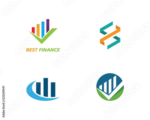 Business Finance professional logo template