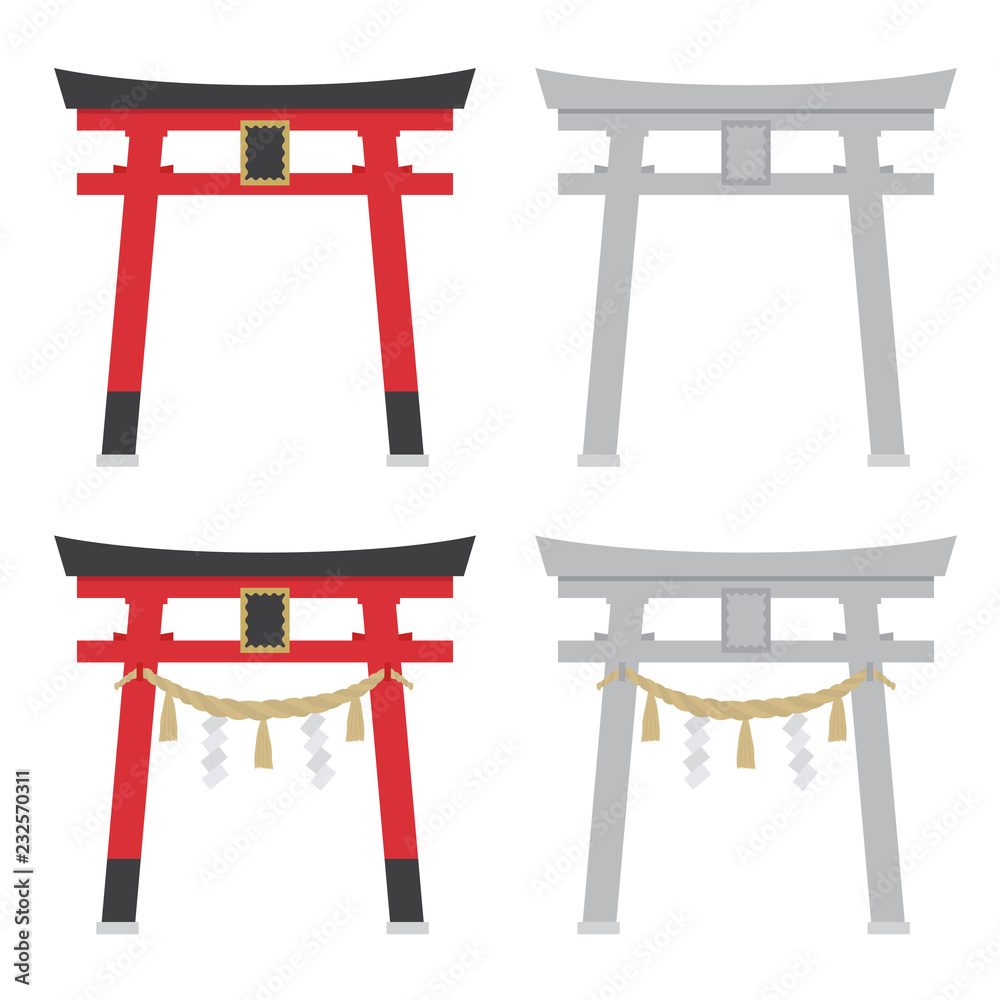 鳥居 明神式 Stock ベクター Adobe Stock 鳥居 明神式 Stock ベクター Adobe Stock