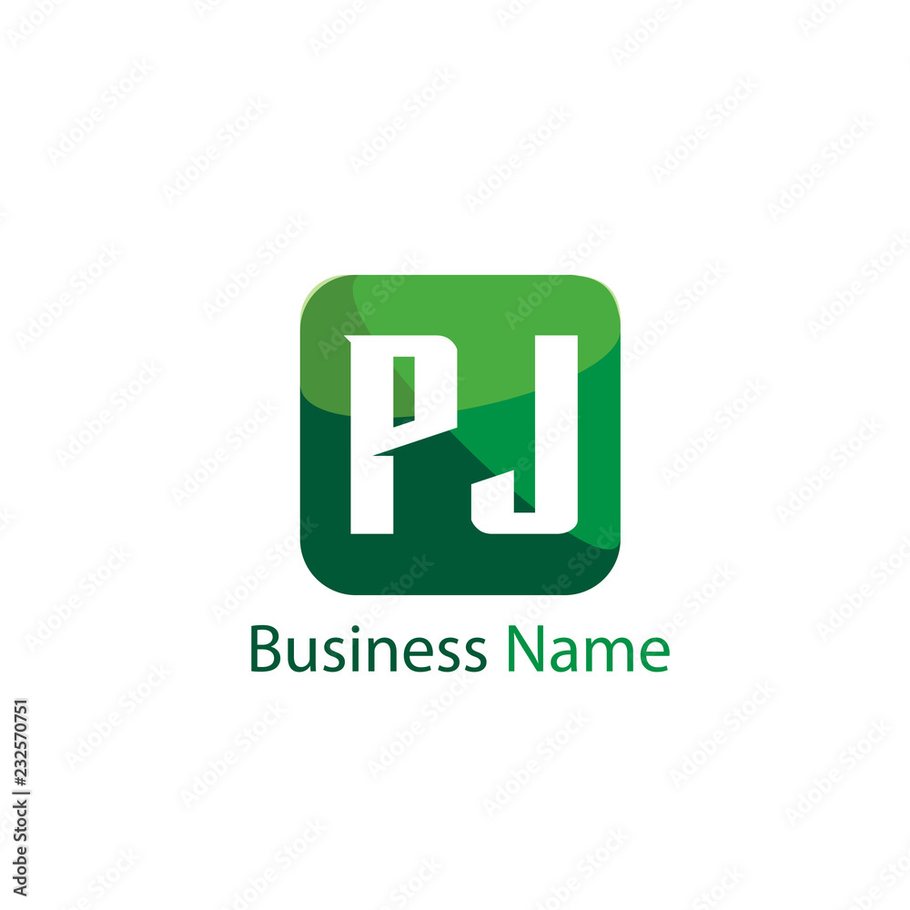Initial letter PJ Logo Template Design Initial letter PJ Logo Template Design