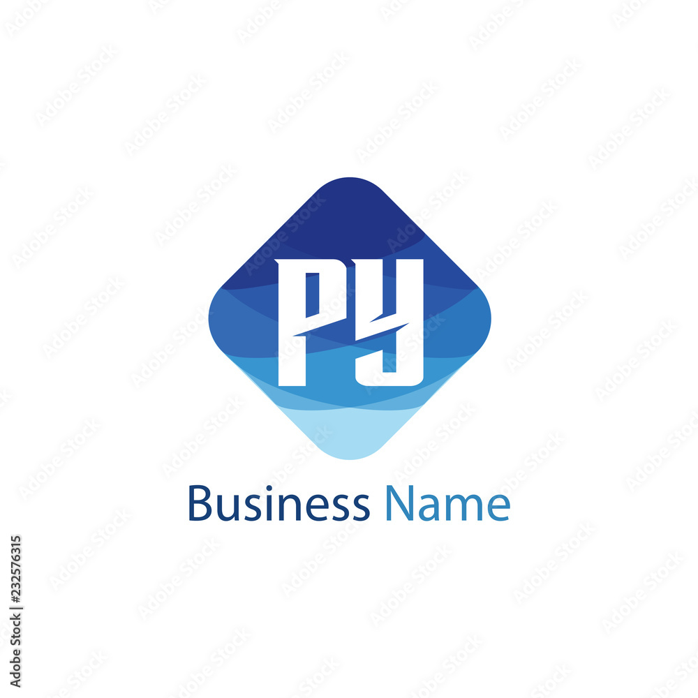 Initial letter PY Logo Template Design Initial letter PY Logo Template Design