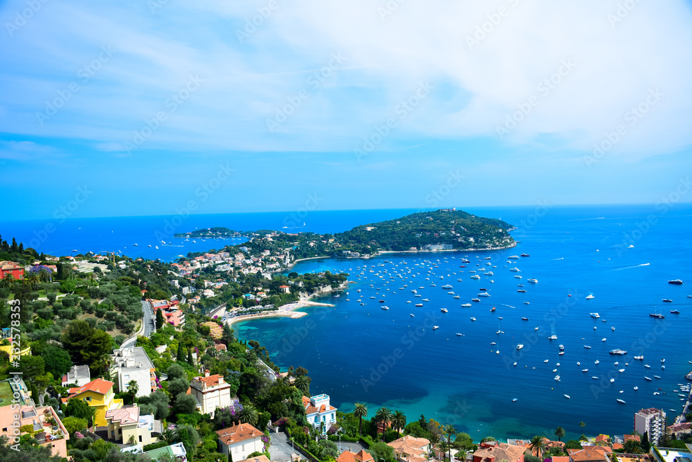 A view of Cap Ferrat on the French Riviera