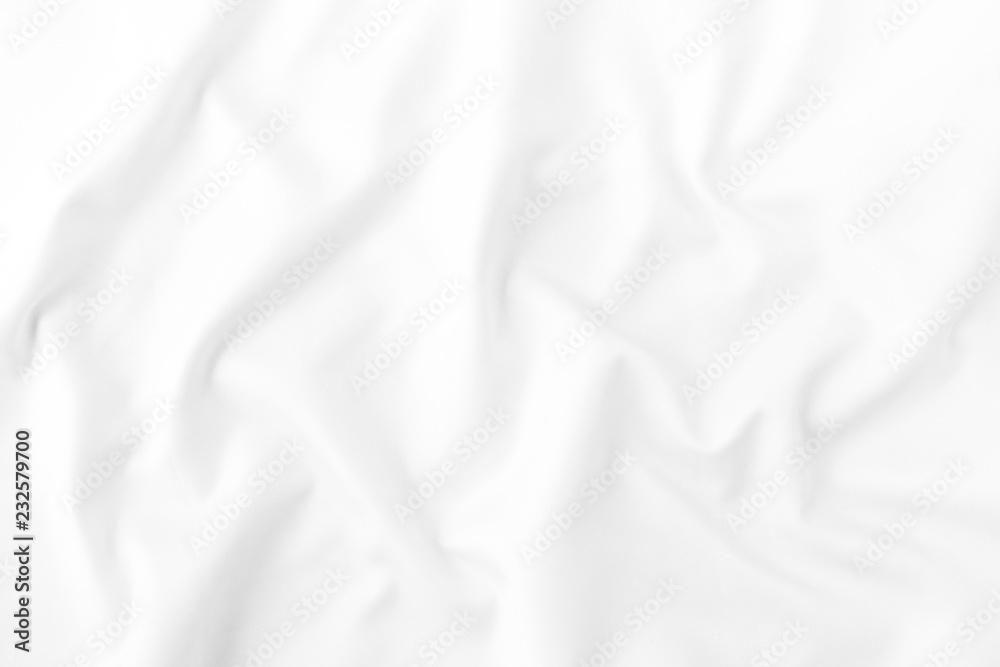 Obraz premium white fabric texture background. For the pattern in advertising design or as a background image