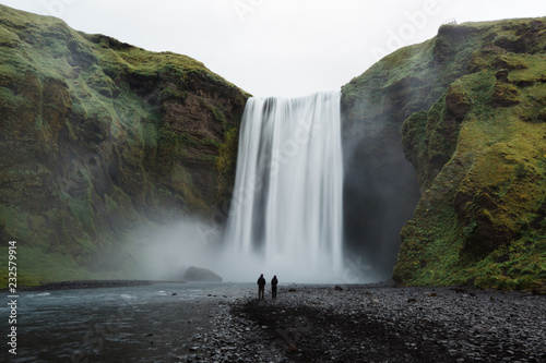 Skogafoss waterfall Iceland photo