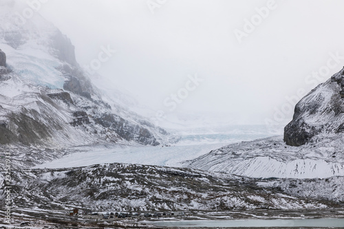 Athabasca Glacier, Columbia Icefield photo